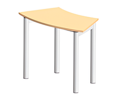 Стол модульный "ВОЛНА" - fgospostavki.ru - Красный Сулин