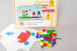 Игровой набор Фребеля "Конструктор плоскостной-1" (Серия "Эксперимент") - fgospostavki.ru - Красный Сулин