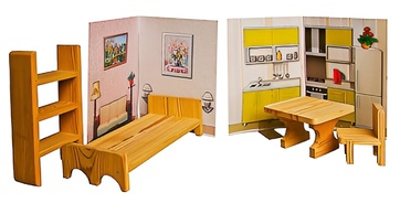 Игровой набор "Мебель" - fgospostavki.ru - Красный Сулин