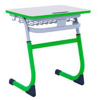 Парта SMARTY одноместная регулируемая по высоте с антивандальной кромкой - fgospostavki.ru - Красный Сулин