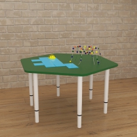 Игровой стол для развития мелкой моторики Маленькие горки - fgospostavki.ru - Красный Сулин