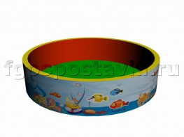 Бассейн круглый с шелкографией - fgospostavki.ru - Красный Сулин