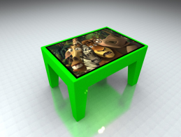 Интерактивный стол "Кубик" 32" (2 касания) - fgospostavki.ru - Красный Сулин