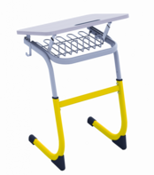 Парта одноместная регулируемая по высоте (наклонная столешница) - fgospostavki.ru - Красный Сулин