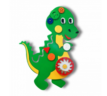 Бизиборд «Малыш-крокодил» - fgospostavki.ru - Красный Сулин