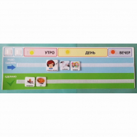 Визуальное расписание на день (для карточек размером 5-5 и 6-6 см) - fgospostavki.ru - Красный Сулин