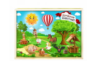 Интерактивная светозвуковая панель «Домашние животные» - fgospostavki.ru - Красный Сулин