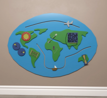 Бизиборд «Планета Земля» - fgospostavki.ru - Красный Сулин