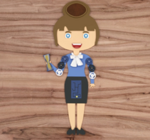 Бизиборд «Учительница» - fgospostavki.ru - Красный Сулин