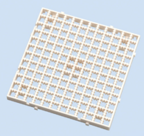 Монтажное поле 120х120мм Artec - fgospostavki.ru - Красный Сулин