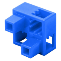 Половина куба тип В синяя Artec - fgospostavki.ru - Красный Сулин