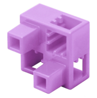 Половина куба тип В светло-фиолетовая Artec - fgospostavki.ru - Красный Сулин