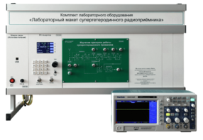 Комплект лабораторного оборудования «Лабораторный макет супергетеродинного радиоприёмника»  - fgospostavki.ru - Красный Сулин
