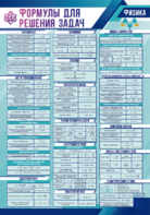Стенд "Формулы для решения задач по физике" Вариант 1 - fgospostavki.ru - Красный Сулин