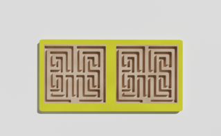 Межполушарная доска №13 желтая - fgospostavki.ru - Красный Сулин