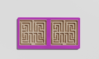 Межполушарная доска №13 фиолетовая - fgospostavki.ru - Красный Сулин