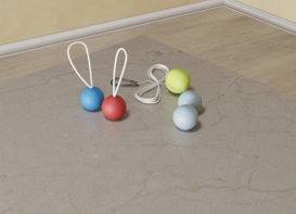 Набор мячей для занятий на доске Бильгоу - fgospostavki.ru - Красный Сулин