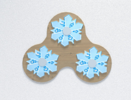 Бизипанель «Снежинка» - fgospostavki.ru - Красный Сулин