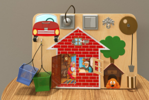 Настенная панель «Загородный домик» - fgospostavki.ru - Красный Сулин