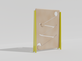 Развивающая игровая панель с дорожками вверх-вниз - fgospostavki.ru - Красный Сулин