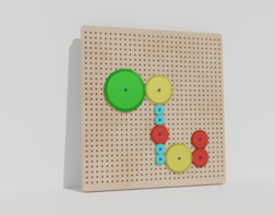 Тактильно–развивающая панель «Механика» - fgospostavki.ru - Красный Сулин