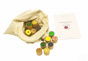 Тактильный мешочек Монтессори - fgospostavki.ru - Красный Сулин