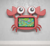 Интерактивная панель с программным логопедическим комплексом «Краб» - fgospostavki.ru - Красный Сулин