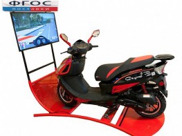 Интерактивный тренажер транспортного средства категории М "Скутер" (ЖК-дисплей 42") - fgospostavki.ru - Красный Сулин