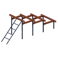 Элементы полосы препятствий "Разрушенная лестница" - fgospostavki.ru - Красный Сулин