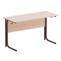 Стол ученический двухместный на круглой трубе - fgospostavki.ru - Красный Сулин