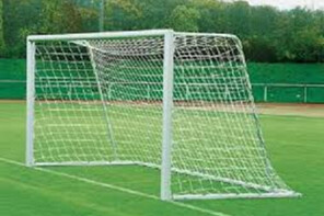 Сетка для футбольных ворот (нить 3 миллиметра, 5Х2Х(1Х1,5) ячейка 100Х100) - fgospostavki.ru - Красный Сулин