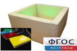 Сухой бассейн интерактивный с клавишами управления (150х150х66 сантиметров) - fgospostavki.ru - Красный Сулин