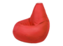 Бескаркасное кресло в форме Груши - fgospostavki.ru - Красный Сулин