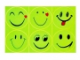 Комплект световозвращающих наклеек "Смайлики" - fgospostavki.ru - Красный Сулин